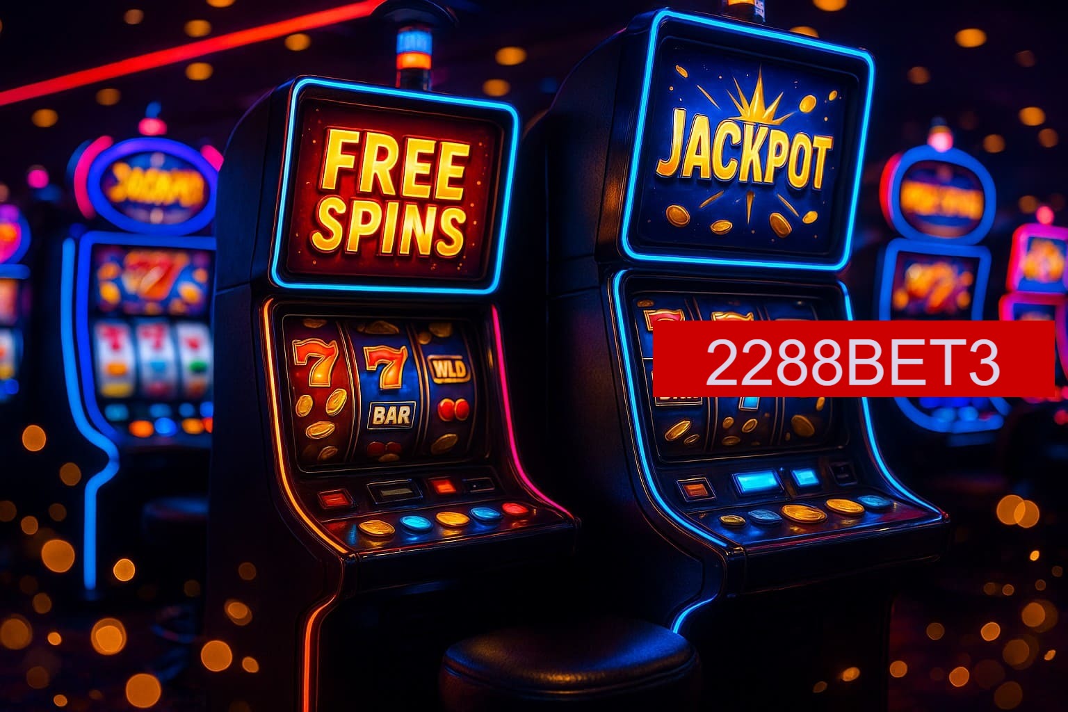 Diversos jogos de caça-níqueis